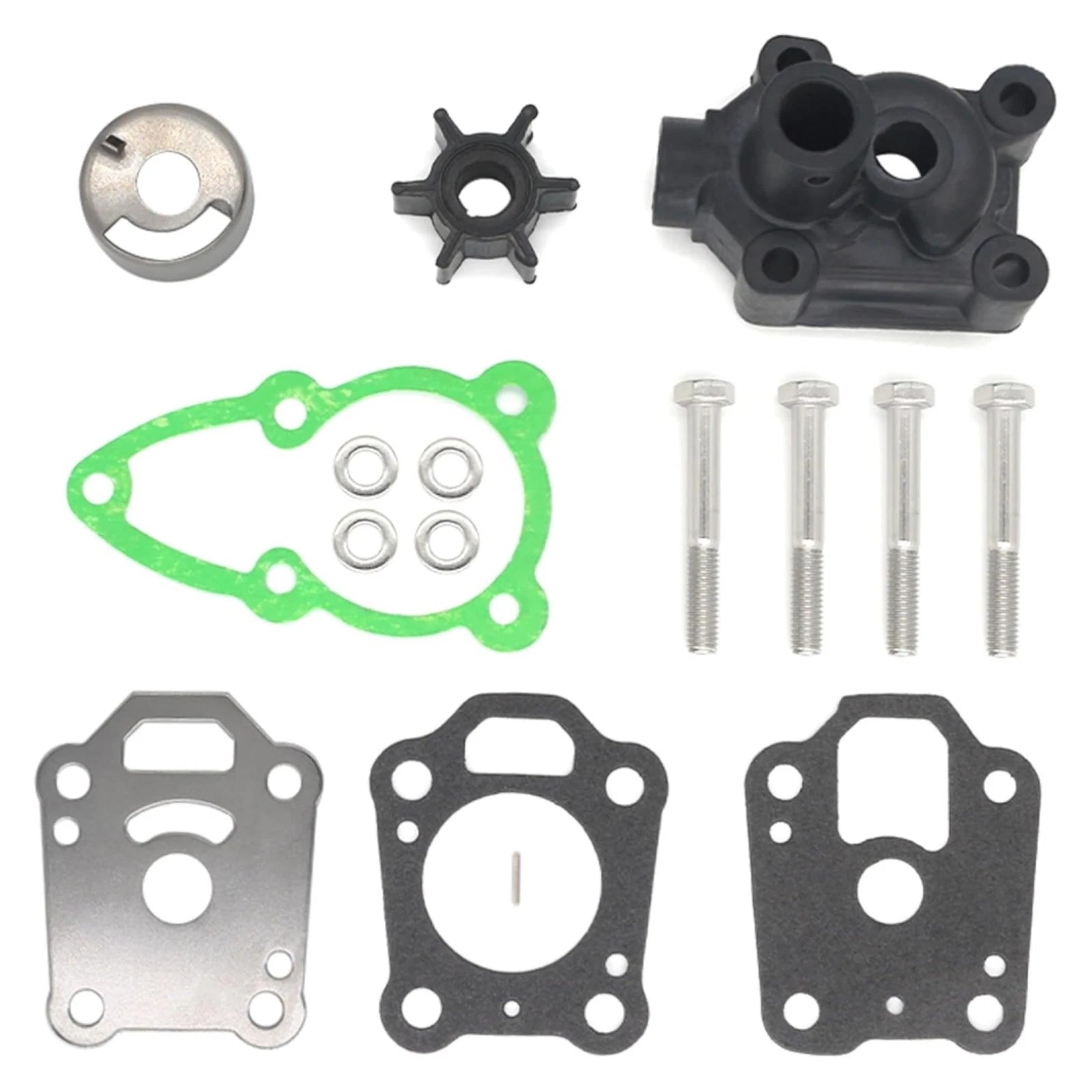 Outboard Water Pump Rebuild Service for Mercury Mariner 4-6 HP (16159T01)
