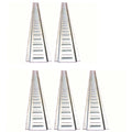 Set of 5 Horizontal E-Track for Enclosed Trailers (Cargo Trucks, Vans)