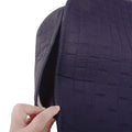 Black Car Front Seat Cushion Covers Set for Universal Fit ()