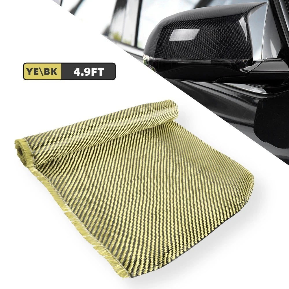 Twill Weave Carbon Fiber Fabric Cloth for Automotive Use (3K)