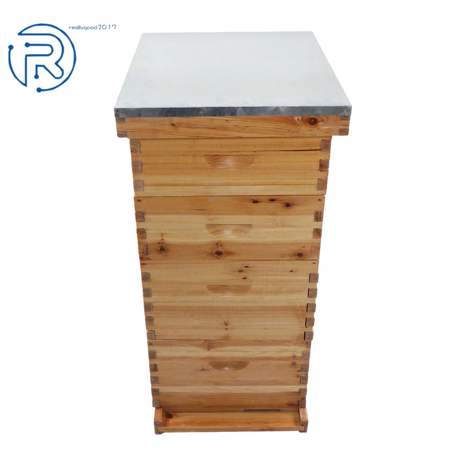 Set of 4 Beehive Frames for Bee Hive (Compatible with 8 Frame Models)