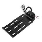 LED Light Side Mount License Plate Holder for Harley Sportster XL1200 883 (2004–2023)