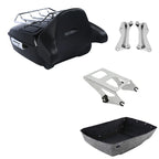 Trunk Backrest Pad Rack Mount Docking Kit for Harley Touring FLHT (2014–2026)