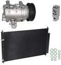 A C Compressor Kit with Condenser for Acura ZDX 3.7L V6 (2012–2013)