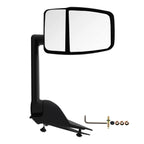 Left Black Manual-Fold Side Mirror for Chevrolet Express (2003–2017)