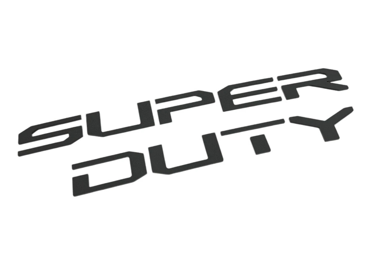 Hood Insert Letters Replacement for 2023-2025 Ford Super Duty