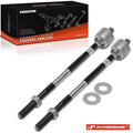 2X Front Inner Side Tie Rod End for Subaru Forester (1998–2002)