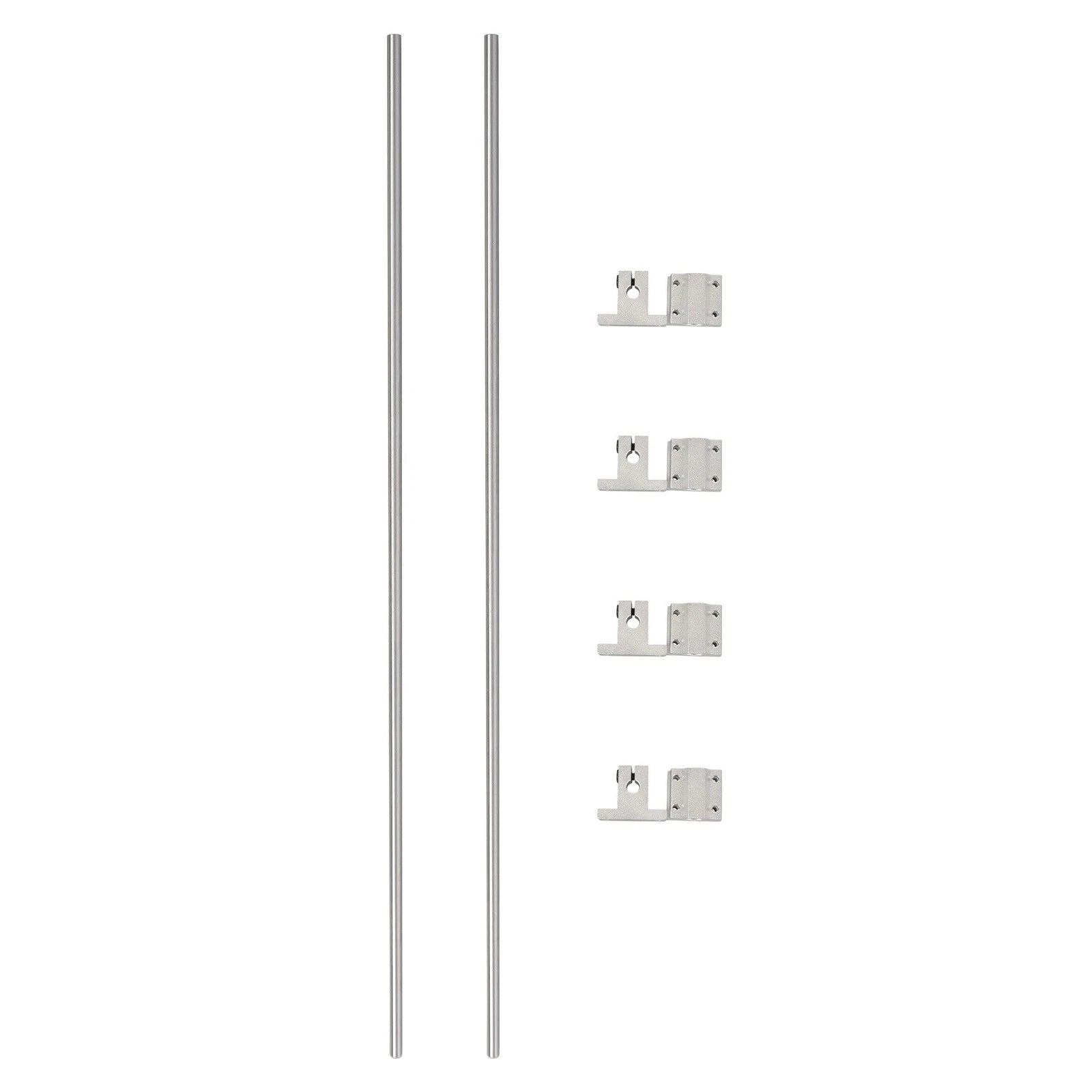 2Pcs Linear Motion Rail Shaft Slide Guide for Universal Applications