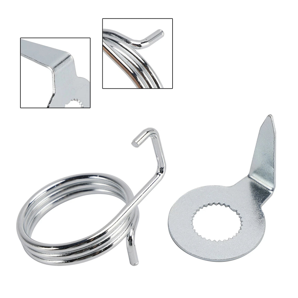 Set of 2 Kick Starter Return Springs & Clips for Honda Fourtrax 300 (1988–2000)
