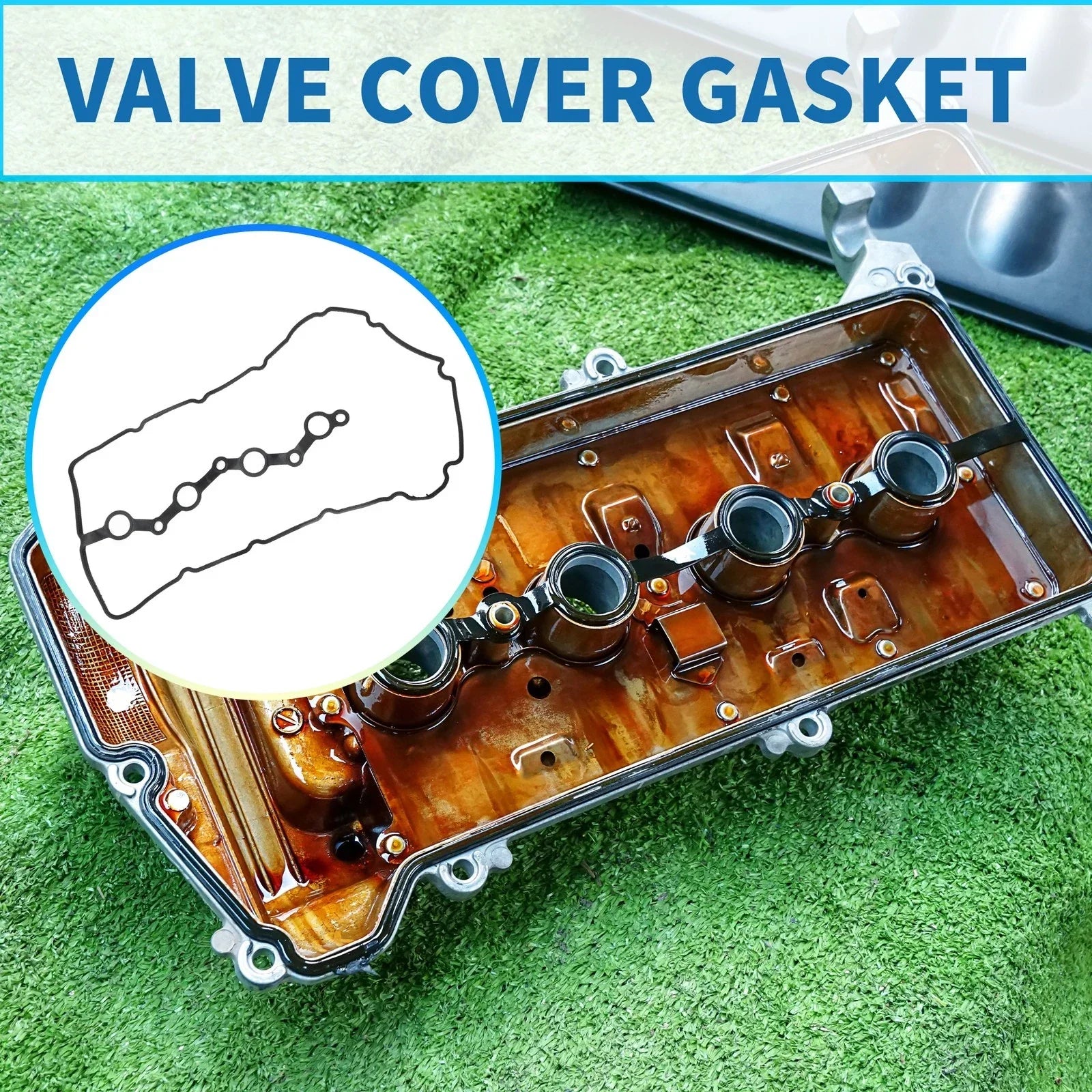 Valve Cover Gasket for Hyundai Santa Fe (2013-2016) - 1 x Quality Replacement