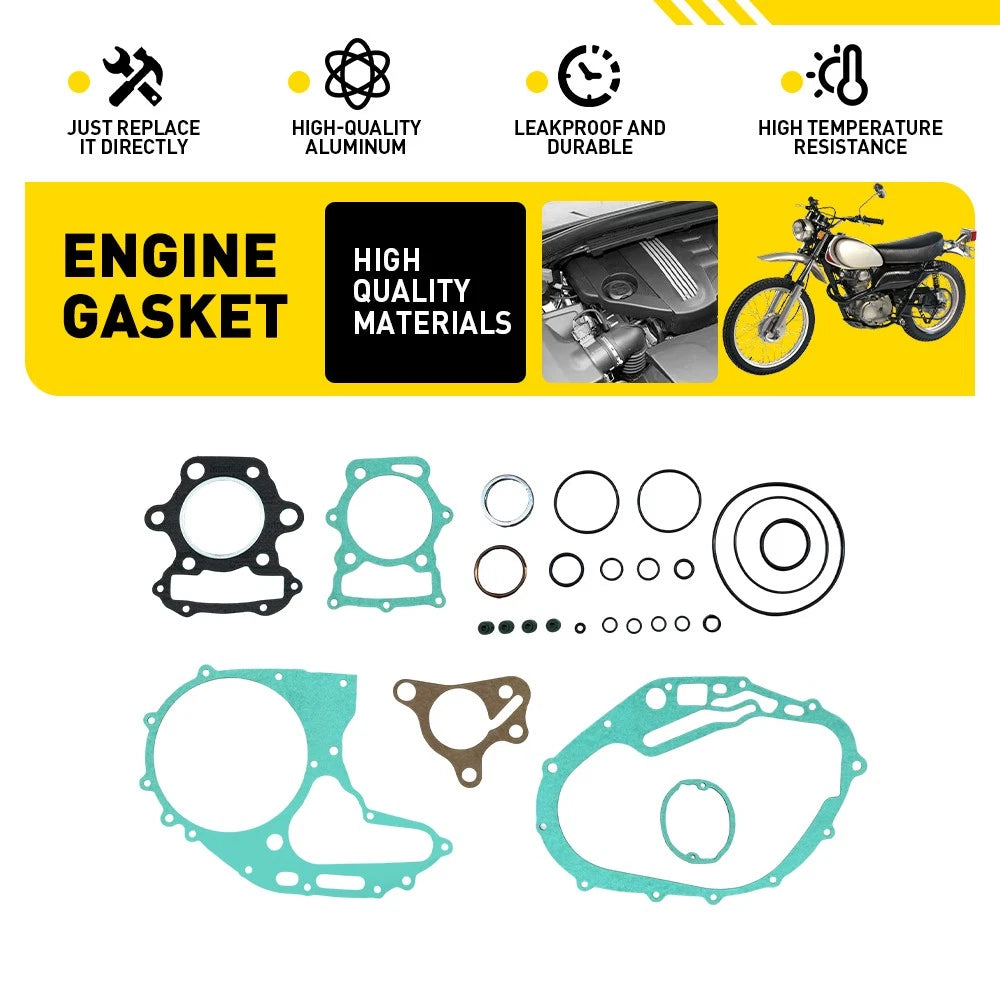 Complete Engine Gasket Set for Honda XL250/XL250K (1972–1976)