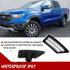 Smoked Lens LED Front Fender Side Marker Lights for Ford Ranger (2019–2022)