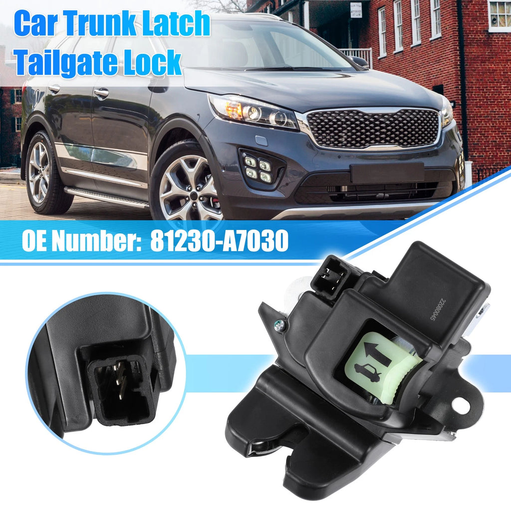 Trunk Latch Tailgate Lock 81230-A7030 for Kia Forte (2013–2018)