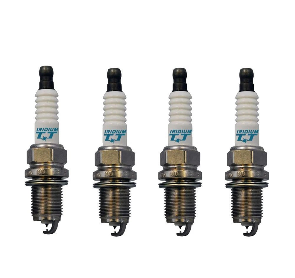 Set of 4 Iridium TT Spark Plugs Gap 0.040 for Acura Audi BMW Cadillac Chevy VW