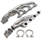 Turbo Exhaust Manifold & Headers for LS1 LS6 LSX GM V8 (T3 T4, 3.0" V Band)