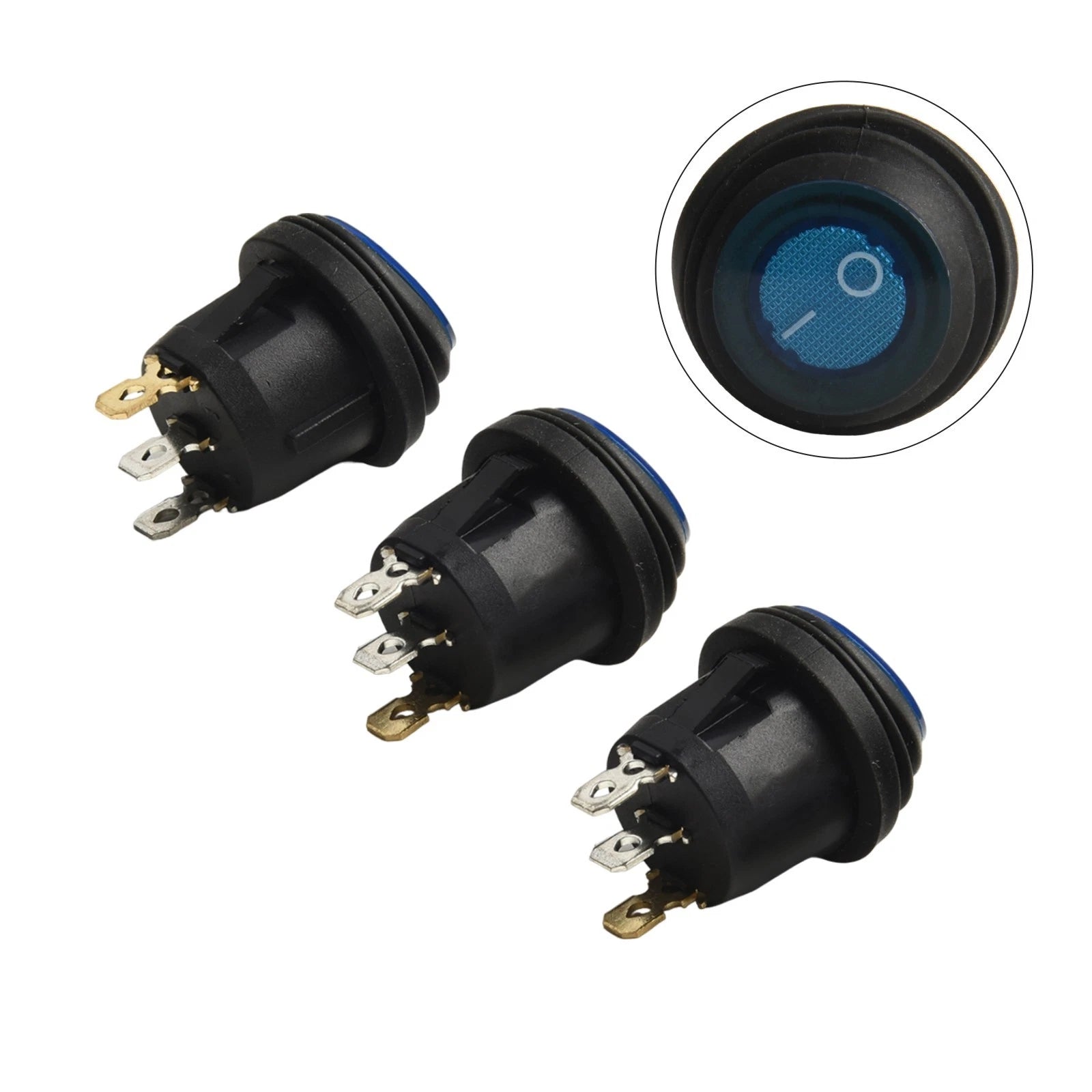 12V SPST Toggle Switch with Waterproof Housing for Cars and ATVs