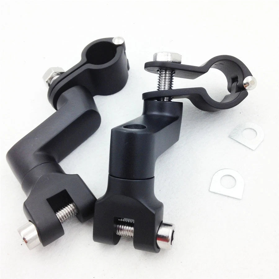 1" Engine Guard Crash Bar Mount Foot Peg Clamps for Kawasaki Vulcan VN