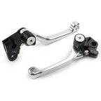 Silver Pivot Brake Clutch Levers for Honda CRF125R/150R/250R/450R (1997–2021)