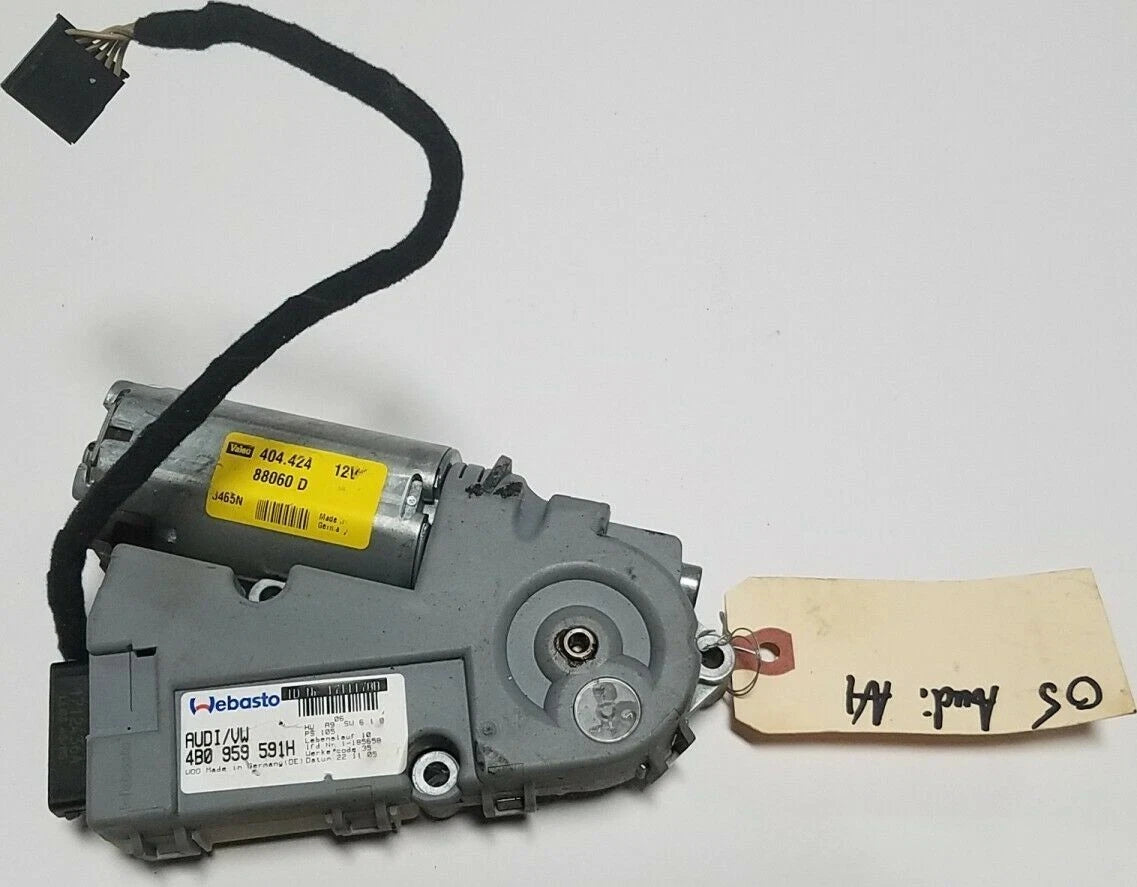 Sunroof Motor for Audi A4 B7 (2005–2008) 4B0959591H OEM