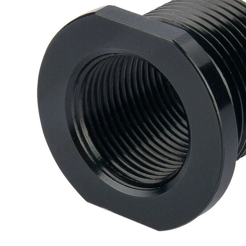 2X Black Aluminum Thread Adapter for 1/2x28 to 5/8x24 TPI