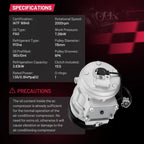 AC Compressor for Lexus LX470, Toyota Land Cruiser 4.7L (1998–2007) CO 10576C