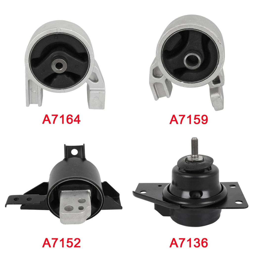 Engine Motor Transmission Mount for Hyundai Accent, Kia Rio 1.6L (2006–2017) A7164