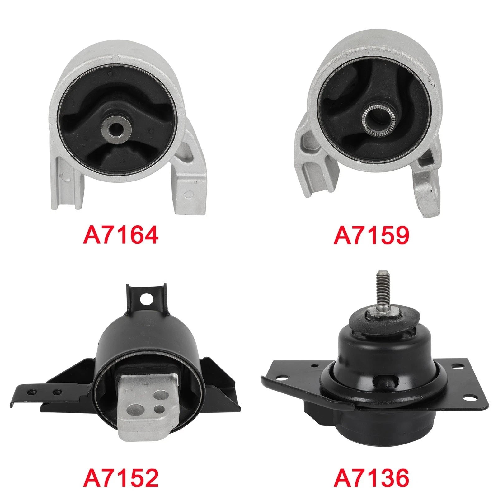 Engine Motor Transmission Mount for Hyundai Accent, Kia Rio 1.6L (2006–2017) A7164