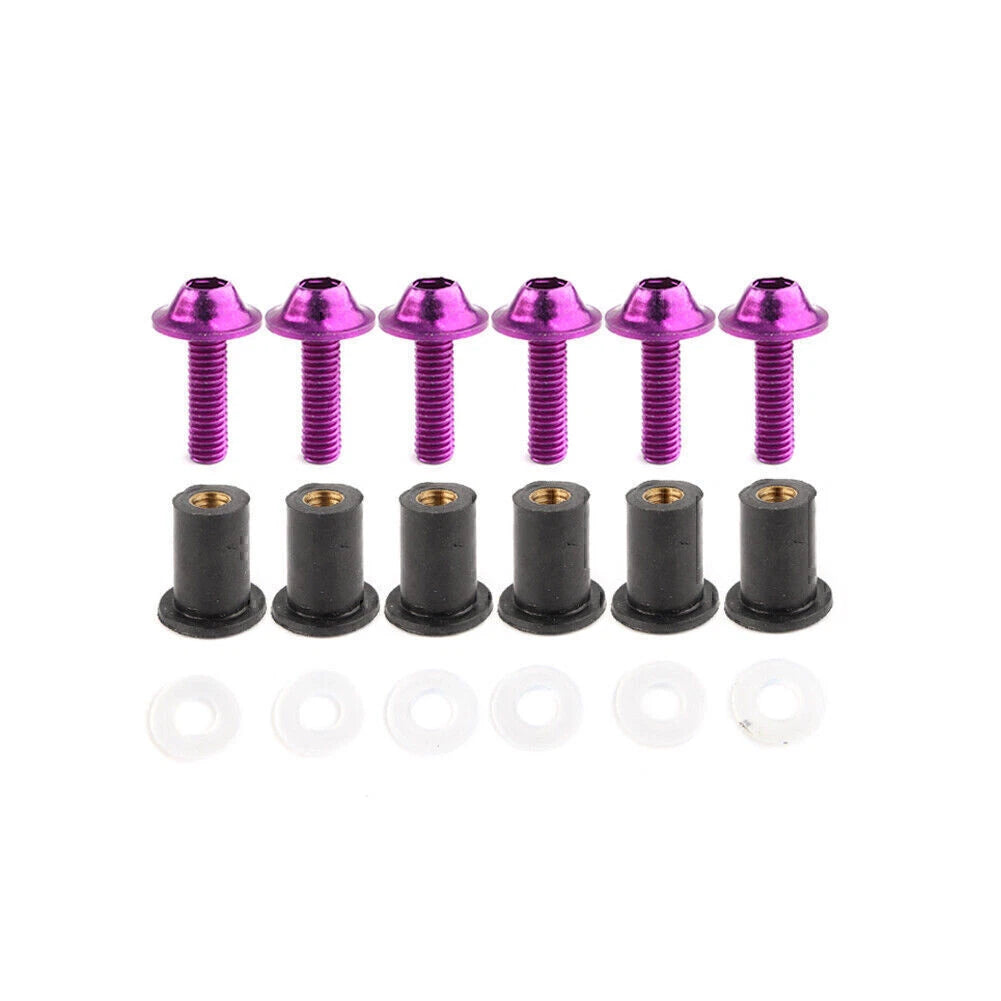 Windscreen Windshield Screw Fixing Kit for Honda CBR250 300 650 900 (2011–2023)