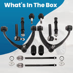 12x Front Upper Control Arms Kit for Chevy Silverado (2007–2013)