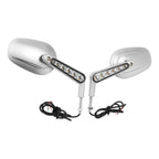 Rear View Mirrors with LED Turn Signals for Harley Davidson V-Rod VRSCF (2009–2017)