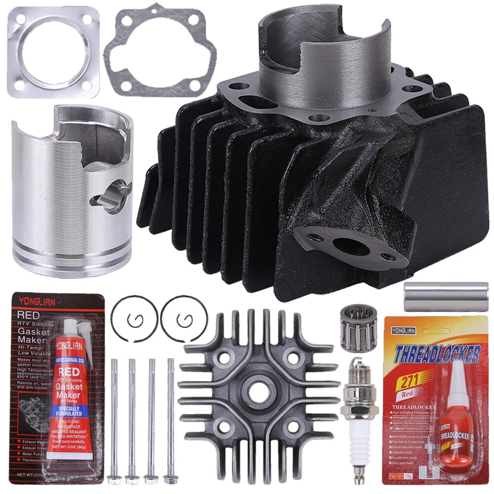 Cylinder Head Piston Ring Gasket Kit for Suzuki LT50 LTA50 ALT50 (1985–2006)