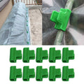 Set of 20 Greenhouse Clips for Plant Stakes and Row Cover Applications