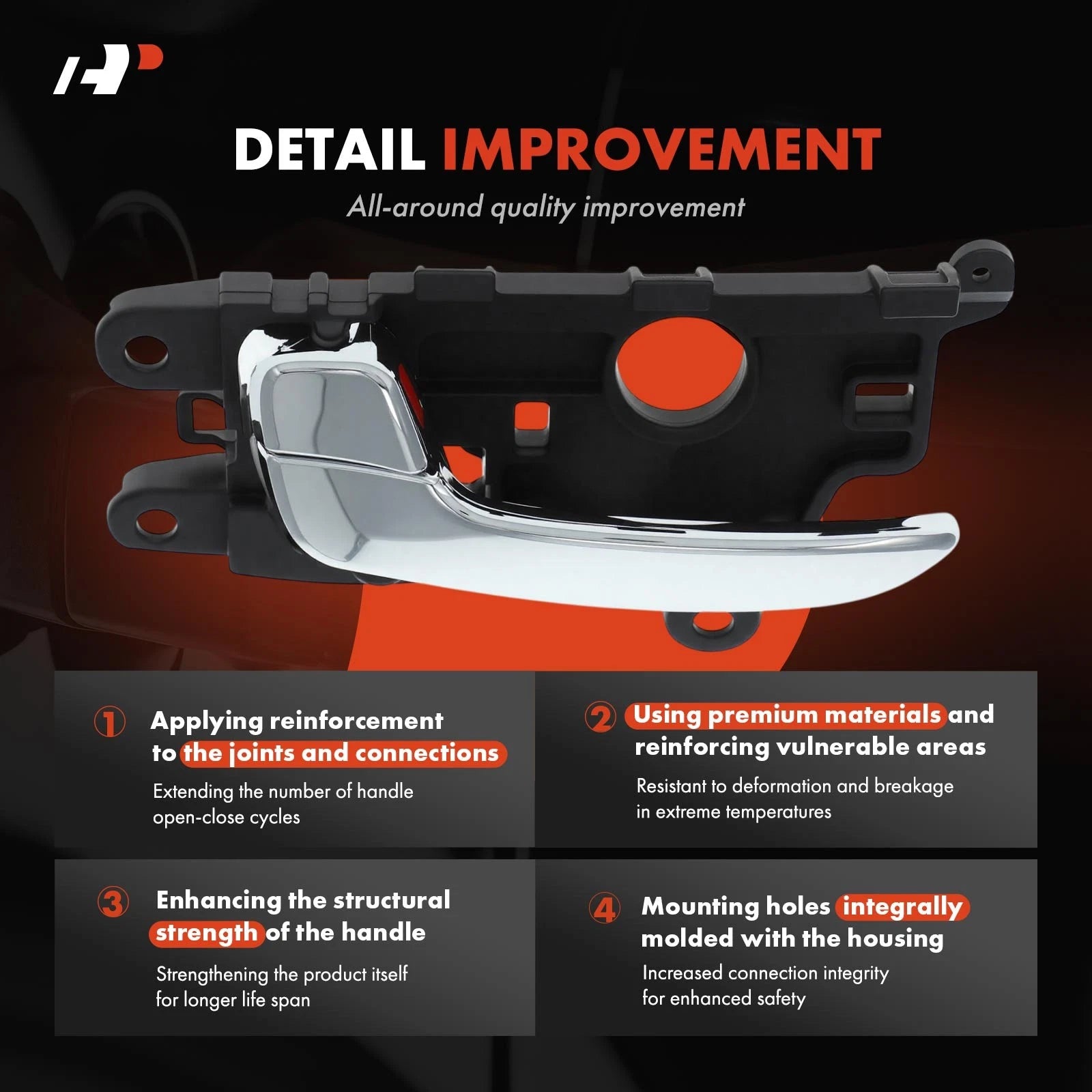 Interior Door Handle for Kia Forte/Forte Koup (2014-2019)
