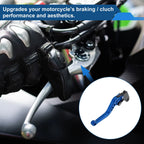 Adjustable Short Brake Clutch Levers for Honda CBF600/SA (2010–2013) Blue