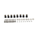 8PCS Headlight Bucket Nacelle Kit for Harley (Fits )