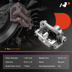 2X Brake Caliper with Bracket for Hyundai Sonata (2011-2019)