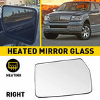 OEM RH Passenger Side View Power Heated Mirror Glass for Ford F-150 (2004–2010)