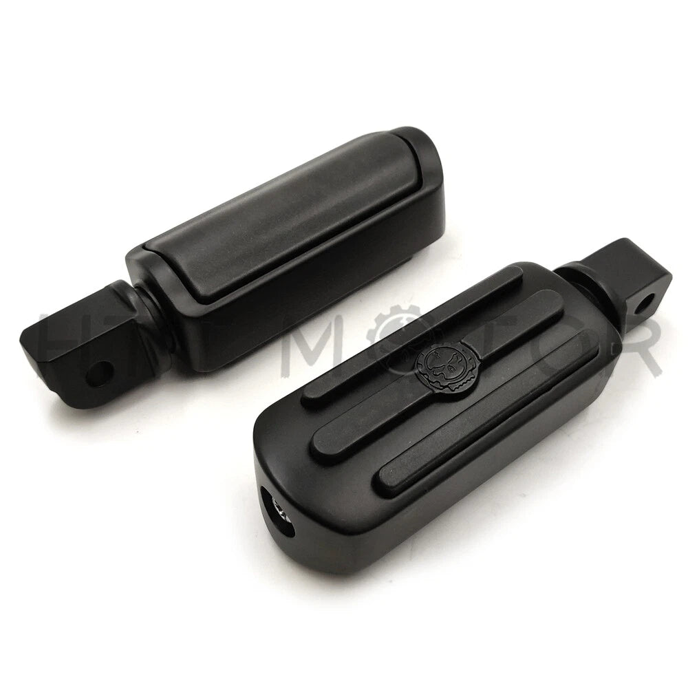 Skull Custom Footpegs for Harley Softail FLSL FXBR (2018–2023)