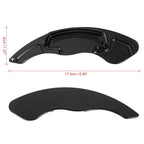 Pair Aluminum Alloy Black Shift Paddle for Honda Accord Civic (2016–2023)