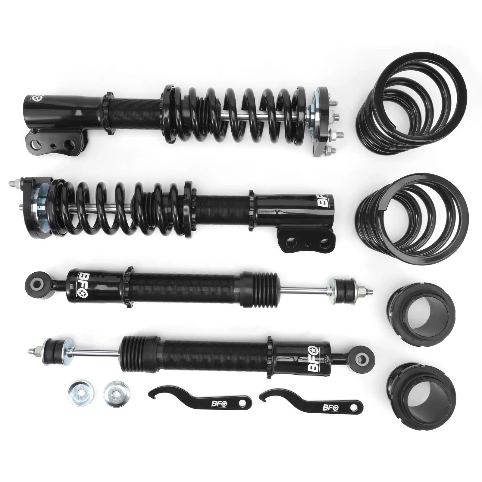 BFO Coilovers Shocks Absorbers Kit for Ford Mustang (1994–2004) Height Adjustable