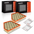 2X Engine Air Filter for Chevrolet Camaro (2016–2022) V8 6.2L