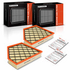 2X Engine Air Filter for Chevrolet Camaro (2016–2022) V8 6.2L