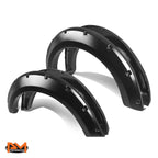 Set of 4 ABS Plastic Pocket-Rivet Wheel Fender Flares for Ford F150 (2004–2008)