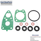 Lower Unit Gasket Kit 6E0-W0001-C1 for Yamaha Outboard 2T 4HP 5HP 6HP (1984–1999)