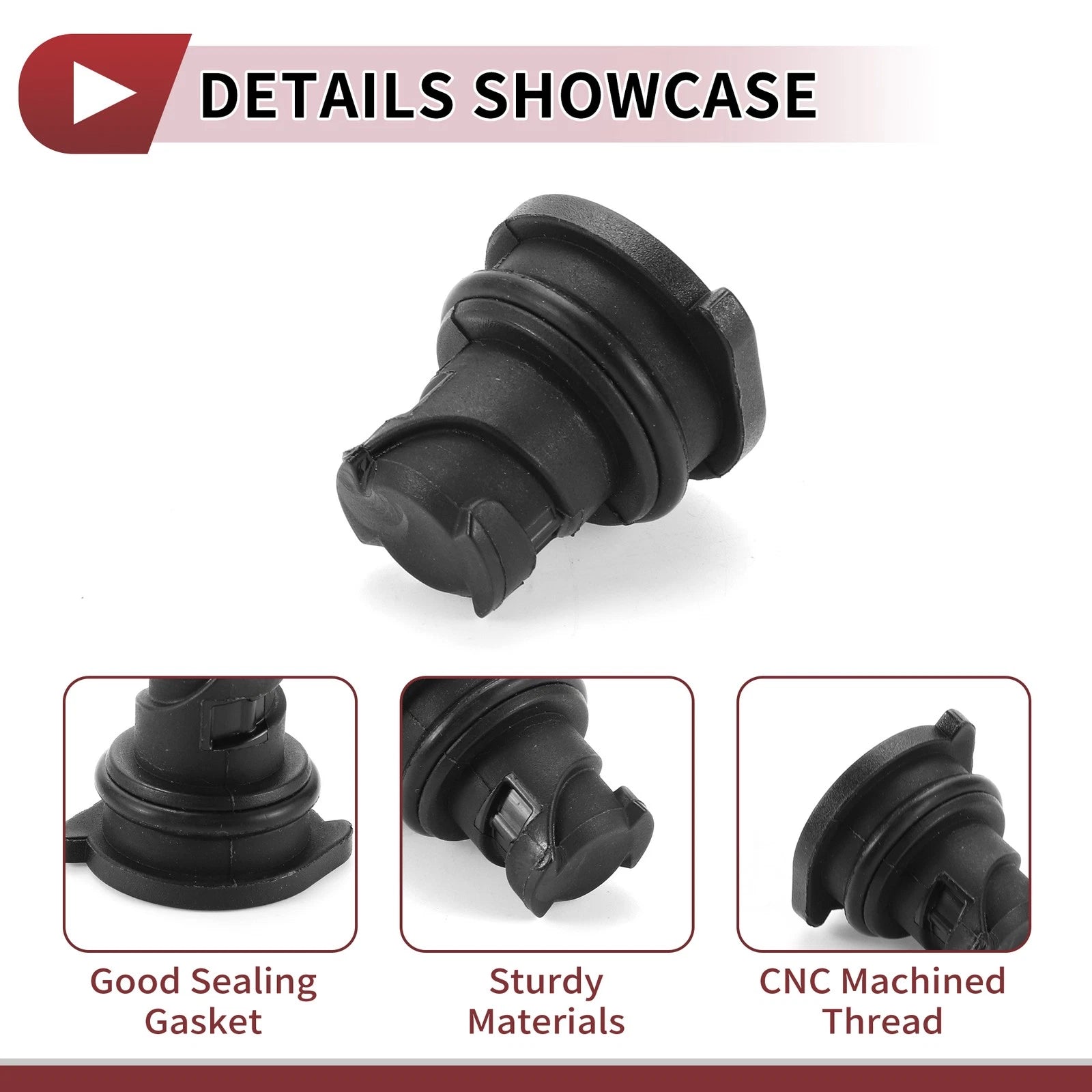 Set of 1 Oil Drain Plug for Buick Chevrolet Cadillac GMC (No. 55498782)