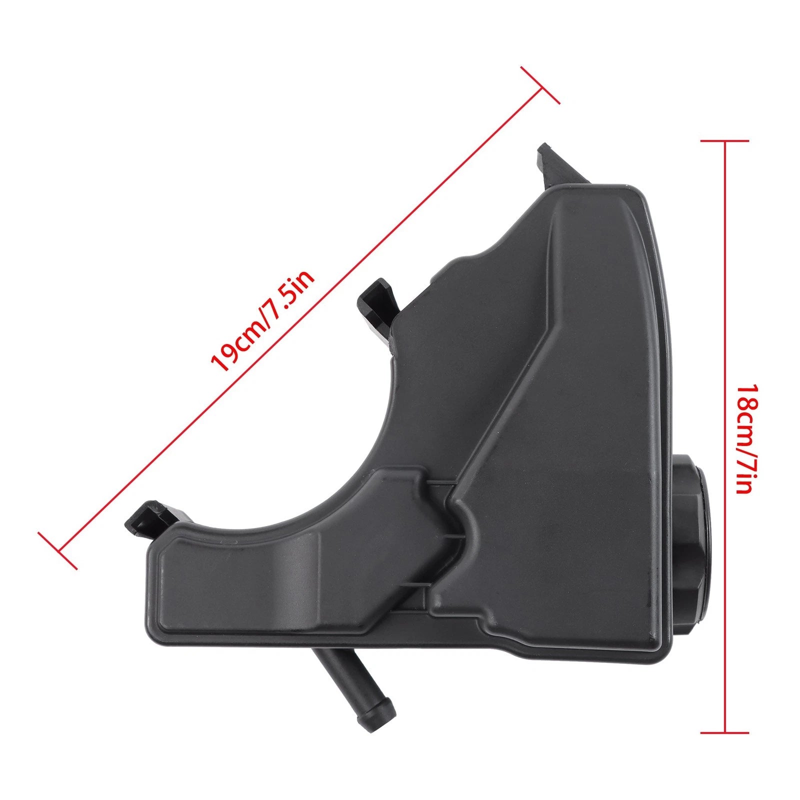 Power Steering Reservoir with Cap for Buick Century, Chevrolet, Oldsmobile, Pontiac