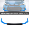 Front Bumper Lip Splitter for Honda Civic (2025) - Blue Black 2 Tone