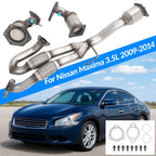 Set of 2 Exhaust Catalytic Converters for Nissan Maxima 3.5L (2009–2014)