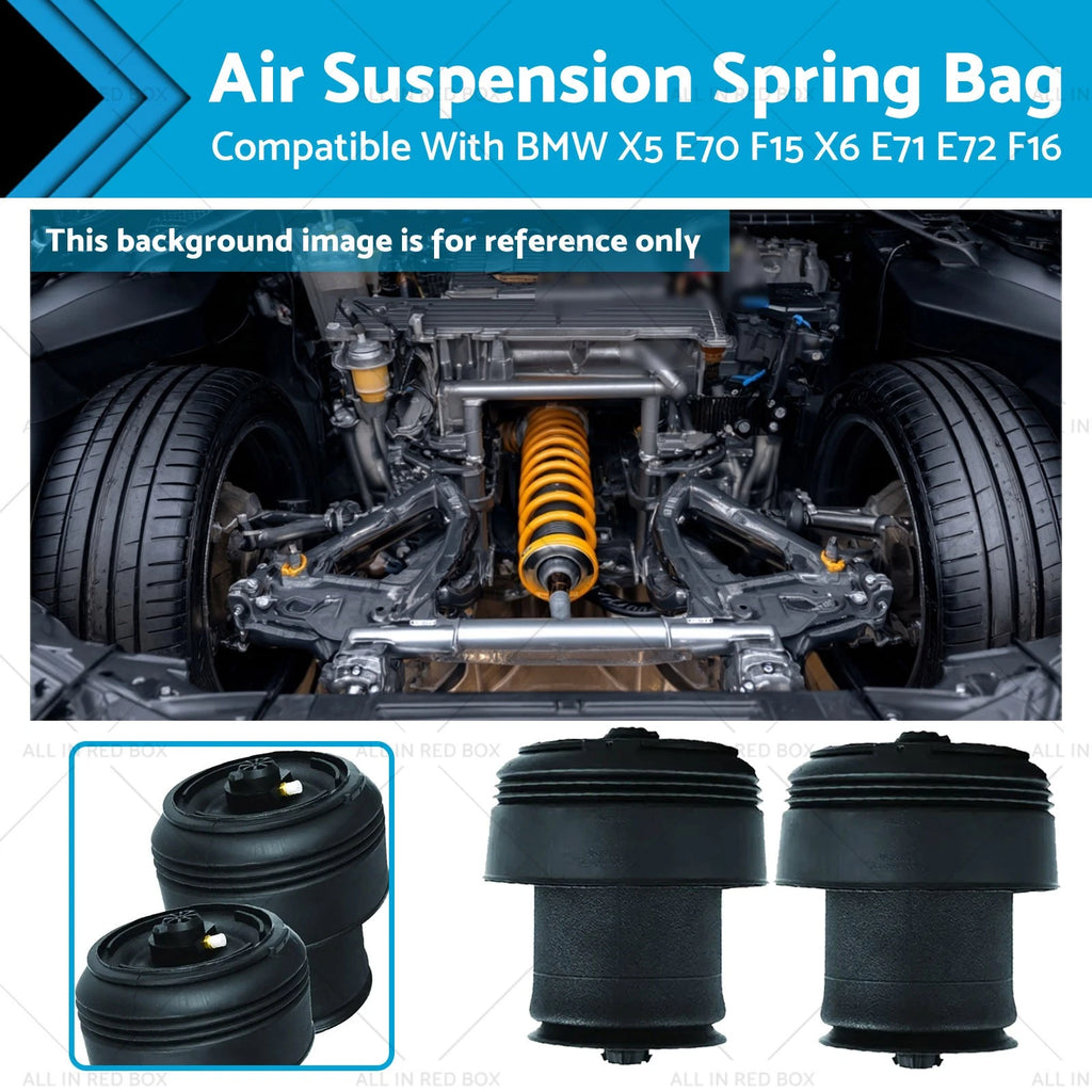 2Pcs Rear Air Spring Bags for BMW X5 E70 F15 F85 X6 E71 E72 (2007–2019) 37126795014