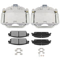 Set of 2 Rear Brake Calipers with Ceramic Pads for Cadillac Escalade EXT